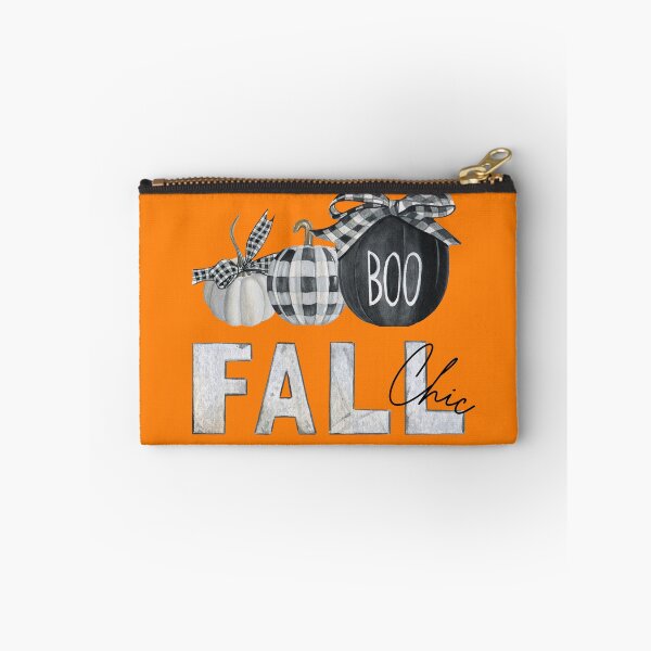 Item preview, Fall Chic Merry Scary Good Pumpkin Plaid designed and sold by Blair Belle.
