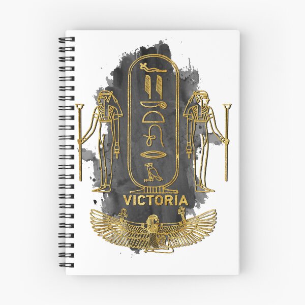 Item preview, Victoria your name in old Egyptian hieroglyphics symbols -  Victoria designed and sold by elmanchour.