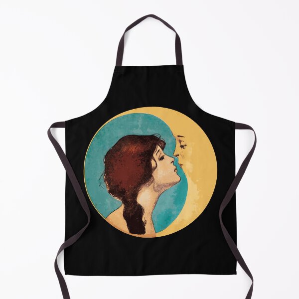 Item preview, Dear Old Dixie Moon Songbook Cover Illustration. Vintage Woman Kissing Moon. Vintage moon Art. designed and sold by el-padre.