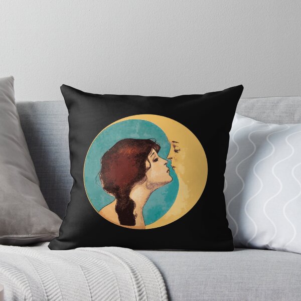 Item preview, Dear Old Dixie Moon Songbook Cover Illustration. Vintage Woman Kissing Moon. Vintage moon Art.  designed and sold by el-padre.
