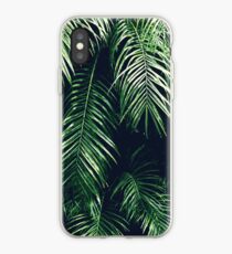 Tropical Palm Leaves iPhone Case