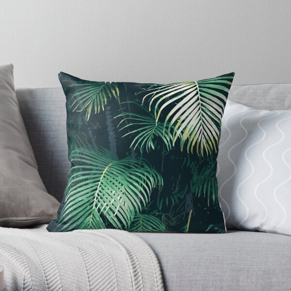 Palm print cushion clearance cover