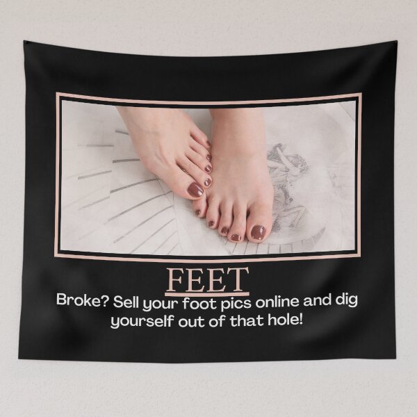 Item preview, Feet- Demotivational Poster designed and sold by DesignsByDaddy.