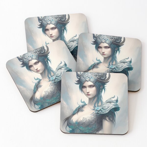 Item preview, The Icy Warrior Princess designed and sold by Angelandspot.