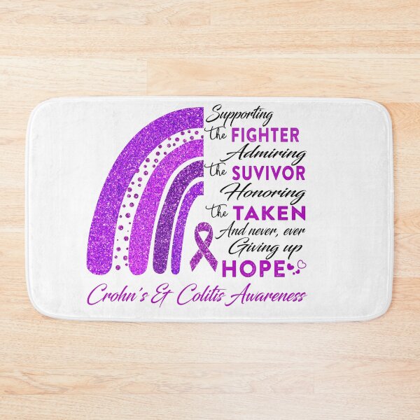 Item preview, Crohn's & Colitis Warrior Supporting Fighter  Awareness designed and sold by Gillosina.