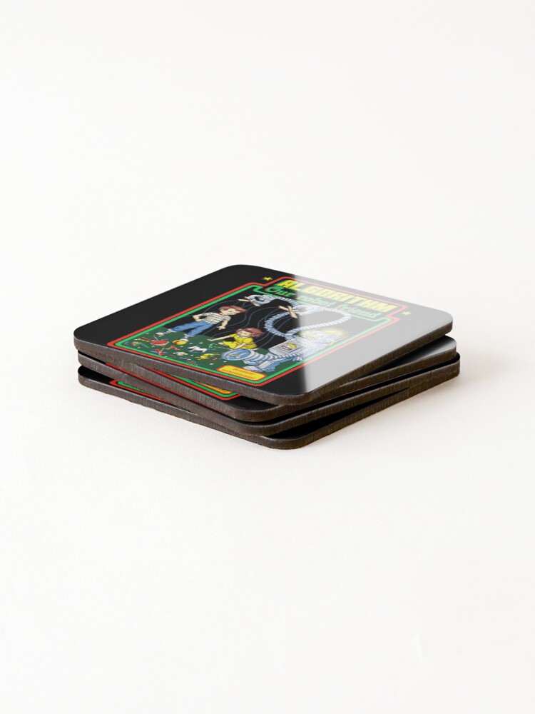 Thumbnail 4 of 5, Coasters (Set of 4), Algorithm, Our robot friend designed and sold by RafaelLima7.