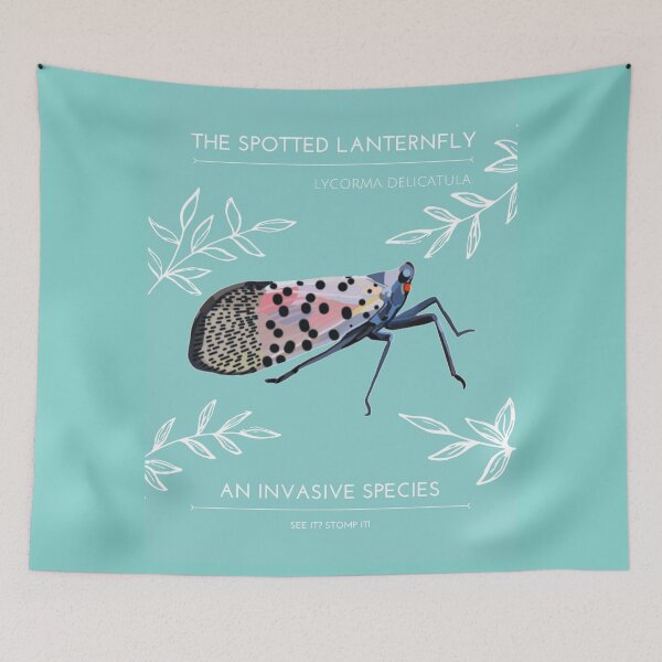 Item preview, Spotted Lanternfly designed and sold by radiantdark.
