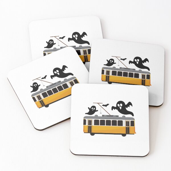 Item preview, Ghost Tram sticker designed and sold by argentdesignco.