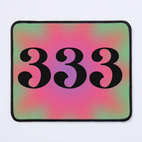 Item preview, Support- Angel Number 333- Aura Gradient Design designed and sold by PurpleNotebook.
