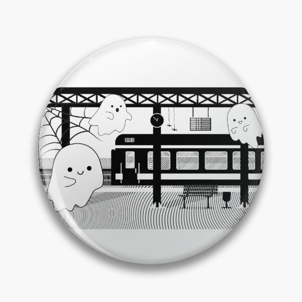 Item preview, Ghost Tram sticker designed and sold by argentdesignco.