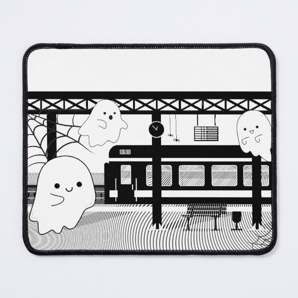 Item preview, Ghost Tram sticker designed and sold by argentdesignco.