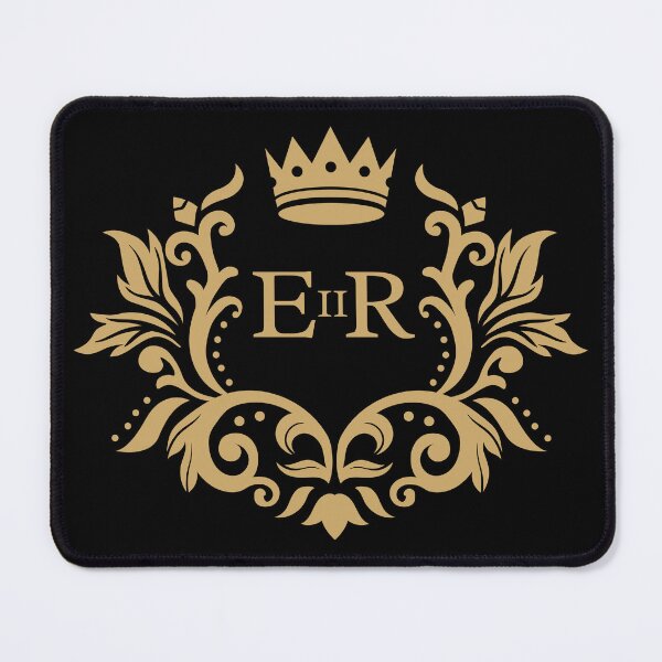 Item preview, Queen Elizabeth II Royal Cypher in Vintage Frame designed and sold by LoveSeasonz.