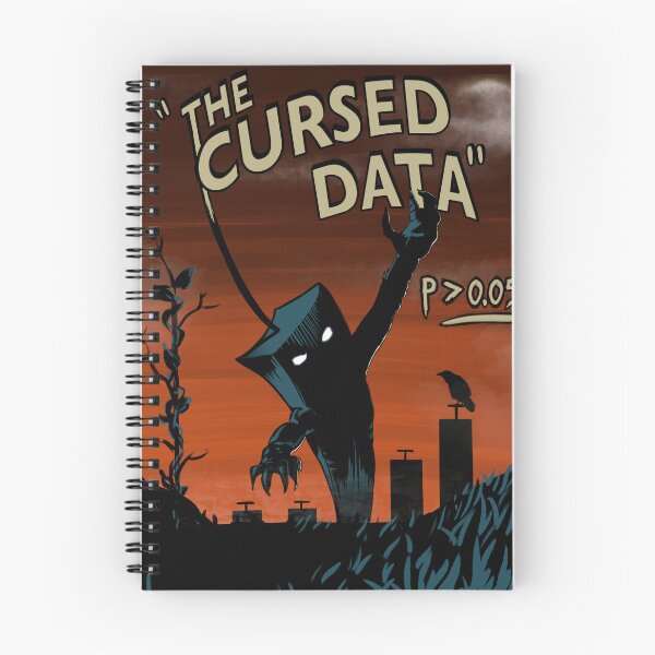 Item preview, The Cursed Data designed and sold by Science Lab Designs.