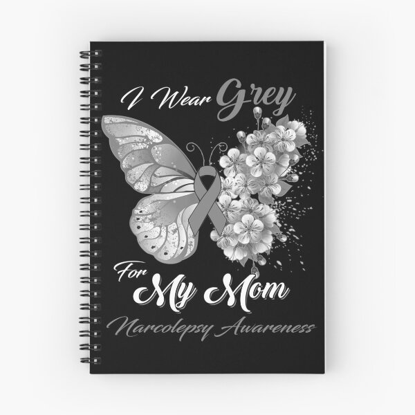 Item preview, I Wear Grey For My Mom Narcolepsy Awareness Butterfly Ribbon Gifts designed and sold by Adropine.