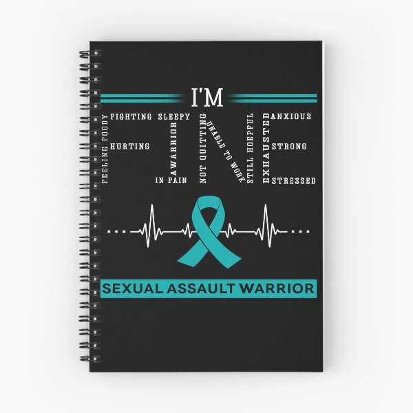 Item preview, I'm Fine Sexual Assault Warrior Support Sexual Assault Awareness Gifts designed and sold by rechardtee.