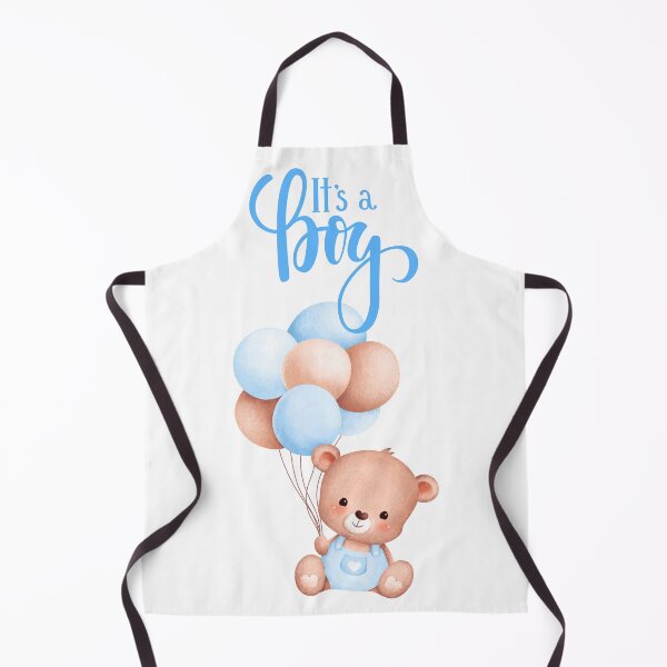 Item preview, It's a Boy Cute Teddy Bear Toy with Balloons designed and sold by silviaol.