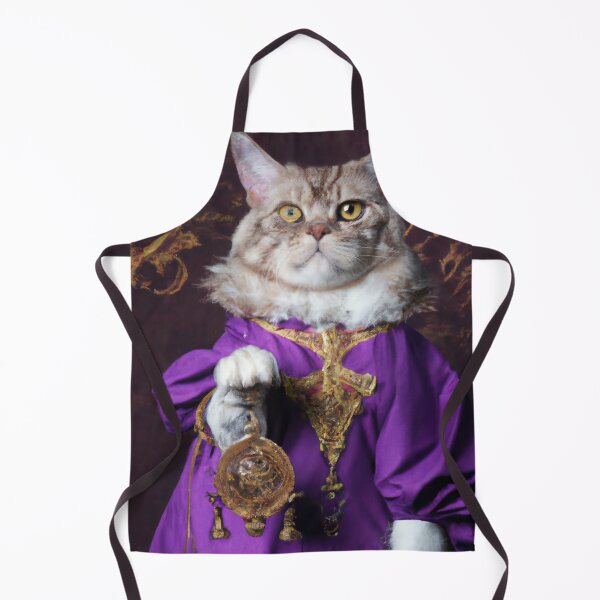 Item preview, Newton the Cat, with an astrolabe (Baroque) designed and sold by thecatandkettle.
