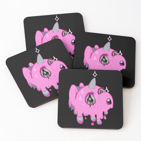 Item preview, Pastel goth melting Unicorn designed and sold by Paintingpixel.
