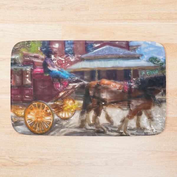 Item preview, Horse and Coach MarkerArt - Echuca, Victoria designed and sold by Steven Jodoin.