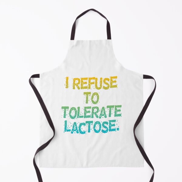 Item preview, Funny i refuse to tolerate lactose - funny lactose intolerant shirt designed and sold by cizito.