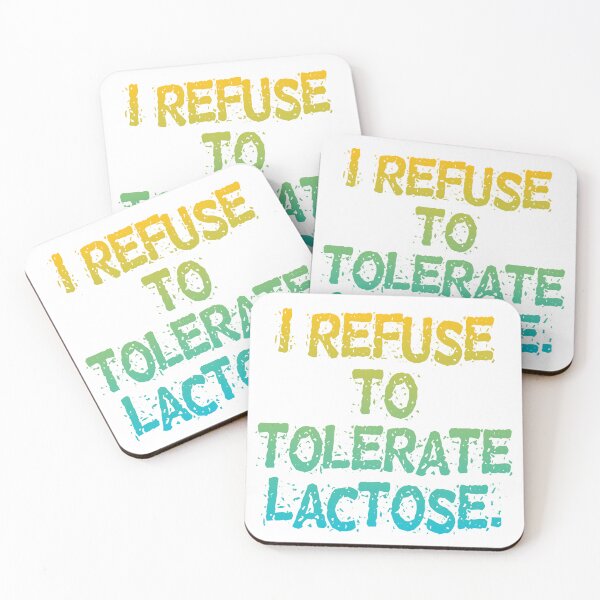 Item preview, Funny i refuse to tolerate lactose - funny lactose intolerant shirt  designed and sold by cizito.