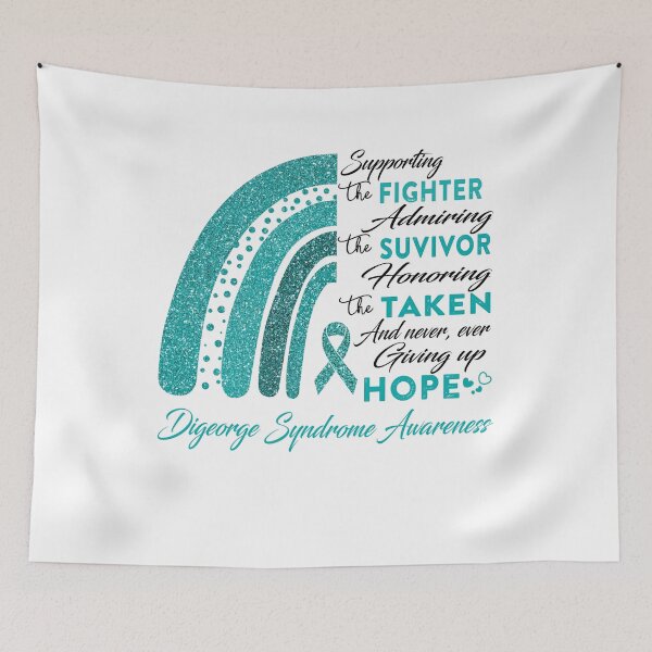 Item preview, Digeorge Syndrome Warrior Supporting Fighter  Awareness designed and sold by Gillosina.