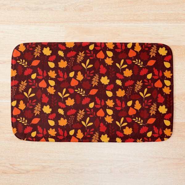 Item preview, Fall Leaves Pattern (Dark) designed and sold by Arianna Khalil.