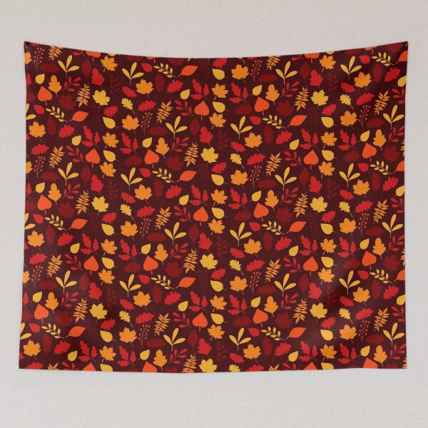 Item preview, Fall Leaves Pattern (Dark) designed and sold by Arianna Khalil.