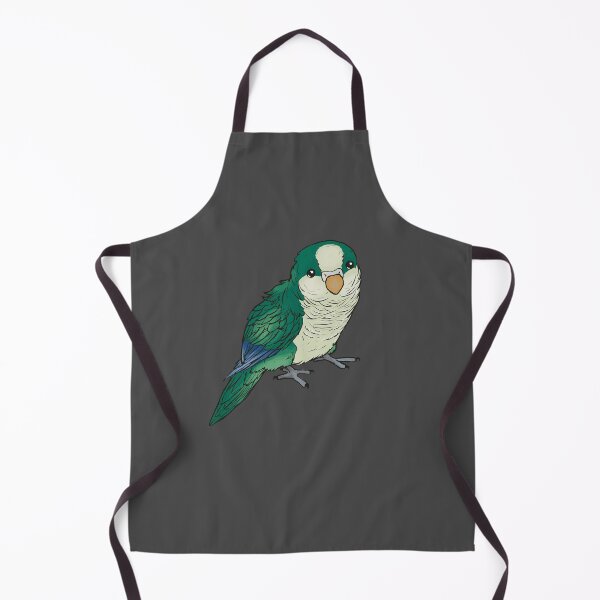 Item preview, Bluegreen quaker parrot standing designed and sold by ElementalEmbers.