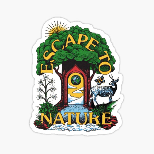 Escape To Nature Greta Van Fleet Parks Project Sticker for Sale by  robert39rogers
