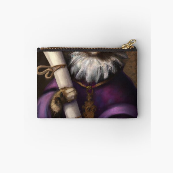 Item preview, Malcolm the Cat, with a scroll (Baroque) designed and sold by thecatandkettle.