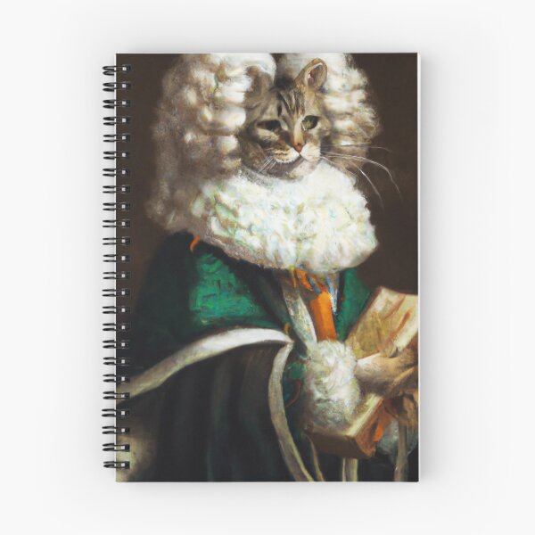 Item preview, Cyrus the Cat, presiding over the court (Baroque) designed and sold by thecatandkettle.