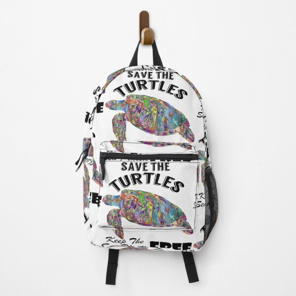 Item preview, Save the turtles keep the sea plastic free shirts, Save the turtles keep the sea plastic free masks, Save the turtles keep the sea plastic free stickers designed and sold by Poussyarts.