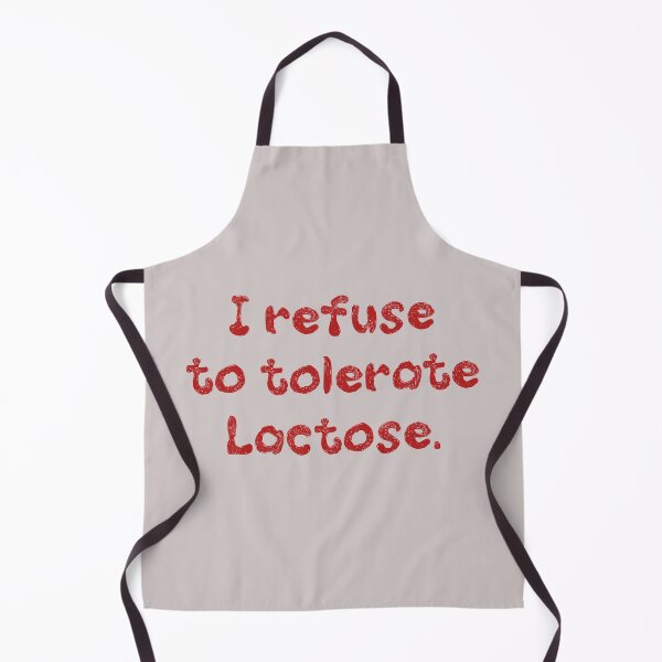 Item preview, Funny lactose tolerate - i refuse to tolerate lactose - milk allergy - anti dairy products shirt designed and sold by cizito.