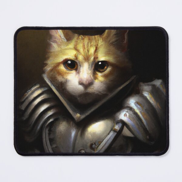 Item preview, Griflet the Cat, wearing a suit of armor (Baroque) designed and sold by thecatandkettle.