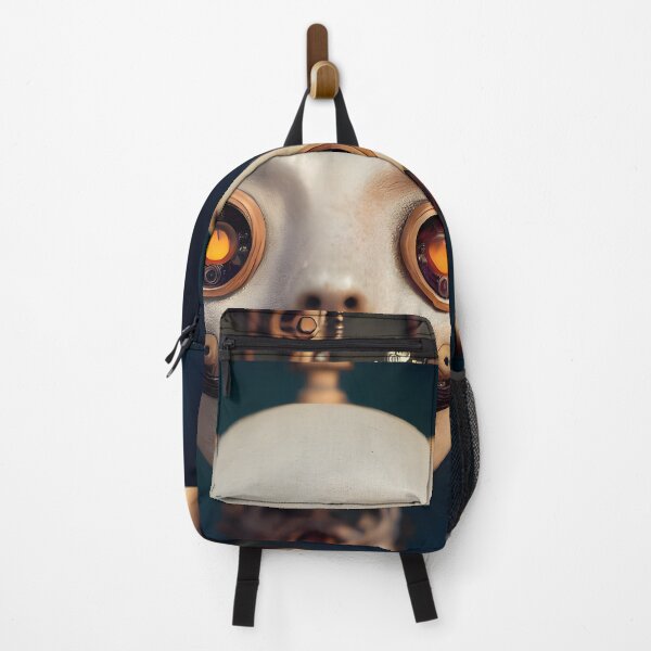 Item preview, Futuristic robot like human shape with mustache designed and sold by Tuko Designs.