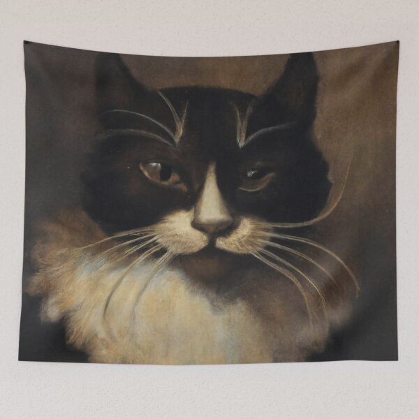 Item preview, Renard the Cat, with magnificent whiskers (Baroque) designed and sold by thecatandkettle.