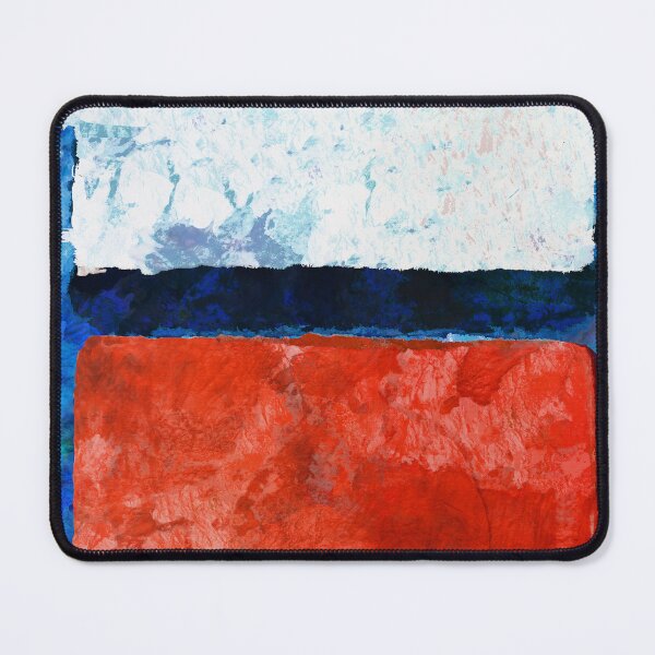 Item preview, High Spirits Red Blue White Modern Abstract Art designed and sold by Sharon Cummings Art.