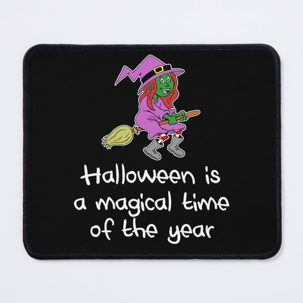 Item preview, Halloween Is A Magical Time Cartoon Witch designed and sold by jaycartoonist.