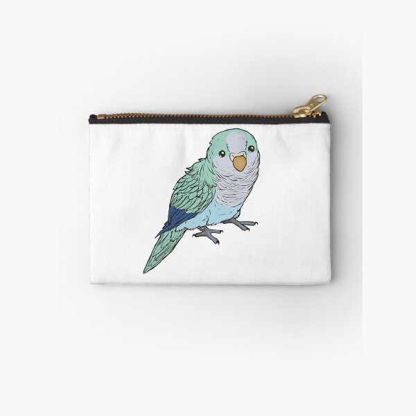 Item preview, light blue quaker parrrot standing designed and sold by ElementalEmbers.