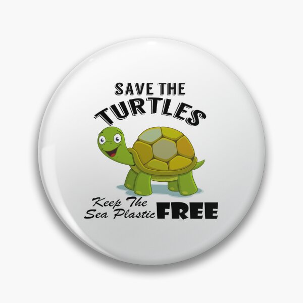 Item preview,  Save the turtles keep the sea plastic free shirts, Save the turtles keep the sea plastic free masks, Save the turtles keep the sea plastic free stickers  designed and sold by Poussyarts.