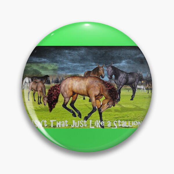 Item preview, Isn't That Just Like a Stallion! designed and sold by Patricia Brown.
