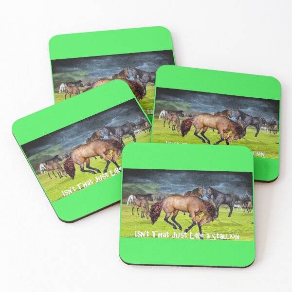 Item preview, Isn't That Just Like a Stallion! designed and sold by Patricia Brown.