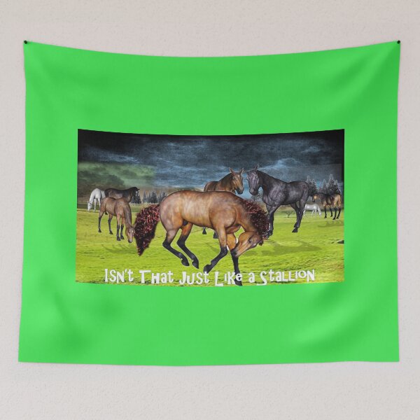Item preview, Isn't That Just Like a Stallion! designed and sold by Patricia Brown.