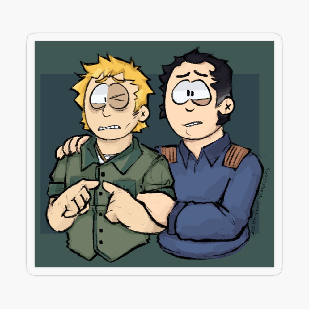 Adult Creek (Craig x Tweek) Sticker for Sale by SP-Dimensions | Redbubble