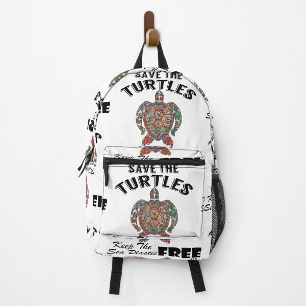 Item preview, Save the turtles keep the sea plastic free shirts, Save the turtles keep the sea plastic free masks, Save the turtles keep the sea plastic free stickers designed and sold by Poussyarts.