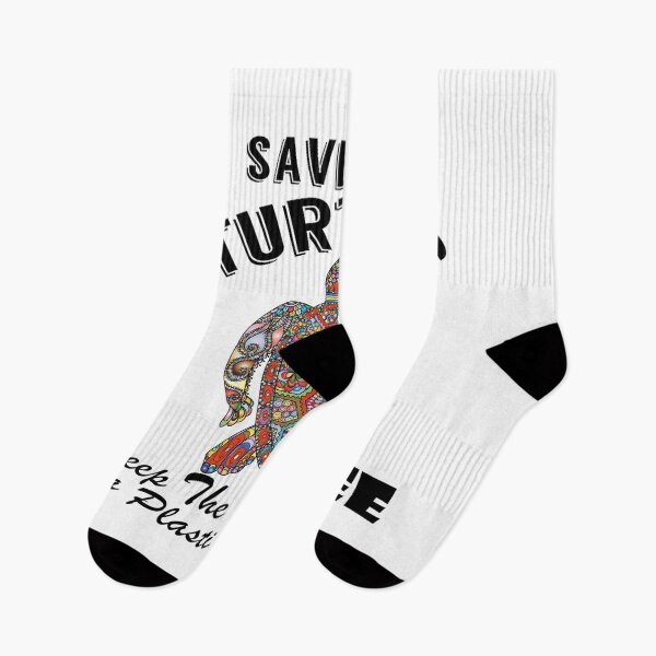 Item preview, Save the turtles keep the sea plastic free shirts, Save the turtles keep the sea plastic free masks, Save the turtles keep the sea plastic free stickers  designed and sold by Poussyarts.