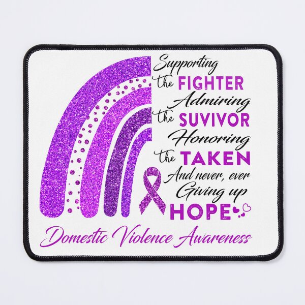 Item preview, Domestic Violence Warrior Supporting Fighter Awareness designed and sold by Gillosina.