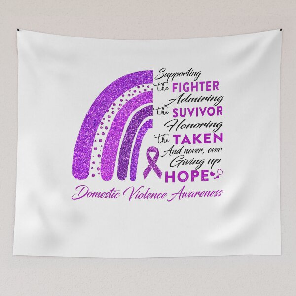 Item preview, Domestic Violence Warrior Supporting Fighter  Awareness designed and sold by Gillosina.