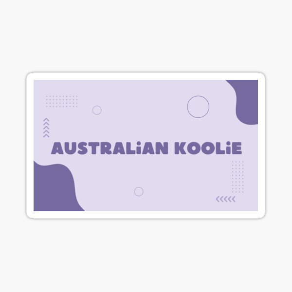 Item preview, Australian Koolie - Purple designed and sold by Askur2000.